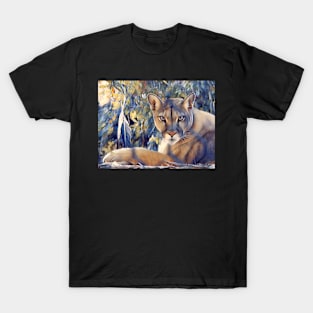 Female Mountain Lion T-Shirt